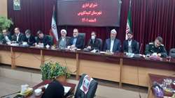 حضور بازرس‌کل استان گلستان در جلسه شورای اداری شهرستان گنبد کاووس 